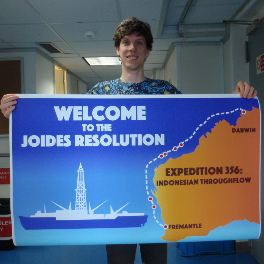 On board Expedition 356